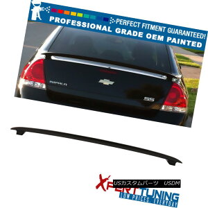 GAp[c Fit 06-13 Chevy Impala Factory SS Style Rear Trunk Spoiler - OEM Painted Color tBbg06-13V{[CpHSSX^C̃AgNX|C[ - OEMhJ[