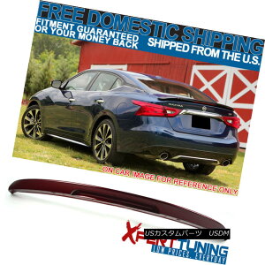 GAp[c Fits 16-18 Maxima OE2 Style Trunk Spoiler Painted Coulis Red #NAW - ABS tBbg16-18}LV}OE2X^CgNX|C[hCoulis#NAW - ABS