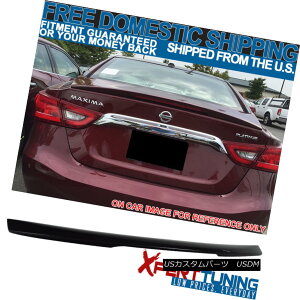 GAp[c Fit 16-18 Maxima OE Style Trunk Spoiler ABS Painted Bordeaux Black # GAB tBbg16-18}LV}OEX^CgNX|C[ABSh{h[ubNGAB