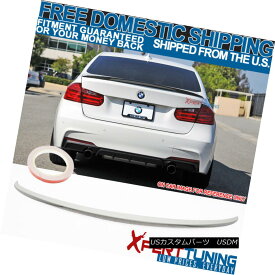 エアロパーツ FIT For 12-18 BMW 3 Series F30 Trunk Spoiler Painted Alpine White III #300 12-18 BMW 3シリーズF30トランク・スポイラー用塗装アルパイン・ホワイトIII＃300用FIT