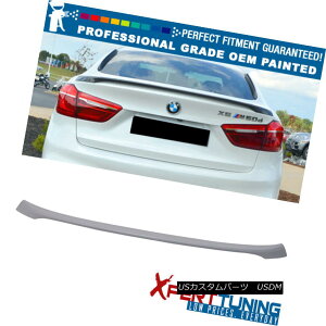 GAp[c 16-17 X6 F86 X6M F16 Lift Performance ABS Trunk Spoiler - OEM Painted Color 16-17 X6 F86 X6M F16tg\ABSgNEX|C[ - OEMhF