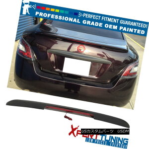 GAp[c Fits 09-15 Maxima A35 4Dr Sedan Painted OE Trunk Spoiler  LED OEM Painted Color K09-15 Maxima A35 4Dr SedanyCgꂽOEgNEX|C[amp; LED OEMhF