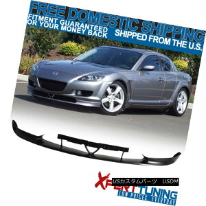 GAp[c Fits 2004-2007 Mazda RX8 OE Style Front Bumper Lip Spoiler Bodykit Poly Urethane tBbg2004-2007}c_RX8 OEX^Ctgop[bvX|C[{fBLbg|E^