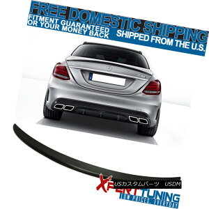 GAp[c Fit For 15-17 Benz W205 C Class 4Dr 4Door AMG Style Painted ABS Trunk Spoiler tBbg15-17xcW205 CNX4Dr 4Door AMGX^ChABSgNX|C[