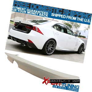 GAp[c Fit For 14-16 IS250 Painted Ultra White # 083 TRD Style Trunk Spoiler (ABS) 14-16 IS250hEgzCg083 TRDX^CgNX|C[iABSj