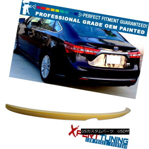 �G�A���p�[�c 13-16 Toyota Avalon OE Style Painted ABS Trunk Spoiler - OEM Painted Color 13-16�g���^�A�o����OE�X�^�C���h��ABS�g�����N�X�|�C���[ - OEM�h���J���[ �y���s�A���i�z