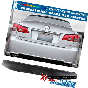 GAp[c Fit 06-13 Lexus IS250 IS350 IK Type ABS Trunk Spoiler - OEM Painted Color tBbg06-13NTXIS250 IS350 IK^CvABSgNEX|C[ - OEMhJ[