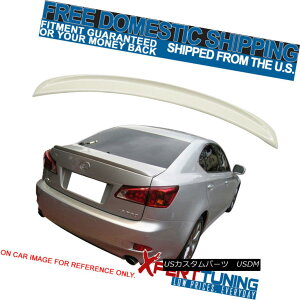 GAp[c Fit For 2006-2013 Lexus IS250 350 IS F 4Dr ISF Style #077 Painted Trunk Spoiler 2006-2013 Lexus IS250 350 IS F 4Dr ISFX^C077hgNEX|C[