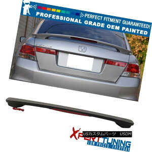 GAp[c Fit 08-12 Honda Accord Sedan OE Painted Trunk Spoiler  LED - OEM Painted Color tBbg08-12z_AR[hZ_OEhgNX|C[amp; LED - OEMhJ[