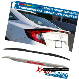GAp[c 16-18 Civic Sedan FC1 Painted JDM SI Roof  RS Trunk Spoiler - OEM Painted Color 16-18VrbNZ_FC1hJDM SI[tamp; RSgNEX|C[ - OEMhF