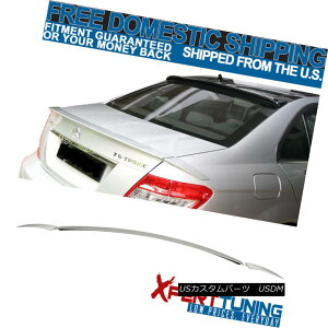 GAp[c 08-14 Benz C-Class W204 Painted #744 # 775 Brabus Silver Metallic Trunk Spoiler 08-14xcCNXW204hς݁744775uoXVo[^bNgNX|C[