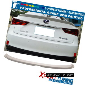 GAp[c Fit 14-16 Lexus IS250 XE30 F Style Painted ABS Trunk Spoiler - OEM Painted Color tBbg14-16NTXIS250 XE30 FX^ChABSgNX|C[ - OEMhJ[