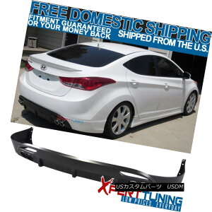 �G�A���p�[�c Fit For 11 12 13 Hyundai Elantra Avante Md OE PP Lower Rear Bumper Lip Diffuser 11 12 13 Hyundai Elantra Avante Md OE PP�����[���A�o���p�[���b�v�f�B�t���[�U�[ �y���s�A���i�z