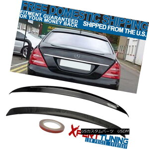 GAp[c 07-13 Benz S W221 4Dr AMG Trunk + L Type Roof Spoiler Painted # 040 Black ABS 07-13xcS W221 4Dr AMGgN+ L^Cv[tX|C[040h