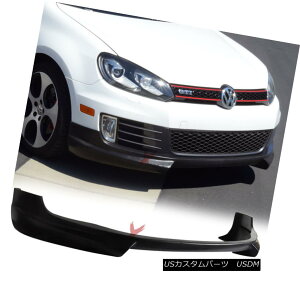 GAp[c Fits 10-14 Volkswagen VW Golf GTI RG Style Front Bumper Lip - PU Poly Urethane tBbg10-14tHNX[QVWStGTI RX^Ctgop[bv - PU|E^