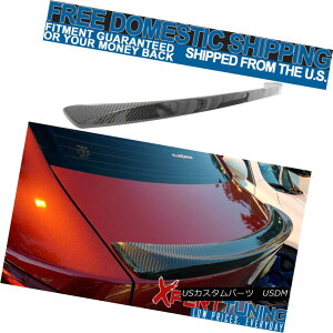 GAp[c Fit For 06-13 Lexus IS250 IS350 ISF Sport Style Carbon Fiber CF Trunk Spoiler tBbg06-13NTXIS250 IS350 ISFX|[cX^CJ[{t@Co[CFgNX|C[