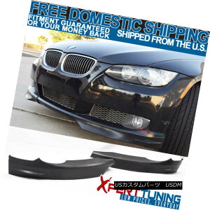 GAp[c Fits 07-10 BMW E92 E93 Prelci M-Tech Msport Performance Type Front Bumper Lip tBbg07-10 BMW E92 E93vbV[M-Tech MsportptH[}X^Cvtgop[bv