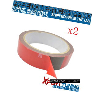 �G�A���p�[�c 2 Rolls 3M High Strength Car Auto Truck Car Double Side Foam Attachment Tape 2���[���X���C�X3M�����x�J�[�I�[�g�g���b�N�J�[�_�u���T�C�h�t�H�[���A�^�b�`�����g�e�[�v
