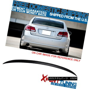 GAp[c Fit For 06-12 Lexus GS350 GS450 OE Style Unpainted ABS Trunk Spoiler tBbg612NTXGS350 GS450 OEX^ChABSgNX|C[