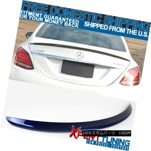 GAp[c Open Box Fits 15-17 W205 AMG Trunk Spoiler Painted Brilliant Blue Metallic #896 I[v{bNX15-17 W205 AMGgNEX|C[EyCgEuAgEu[E^bN896