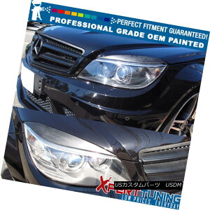 GAp[c 08-11 Benz C Class W204 Painted Headlight Eyebrow Eyelid - OEM Painted Color 08-11xcCNXW204hwbhCgт܂Ԃ - OEMhF