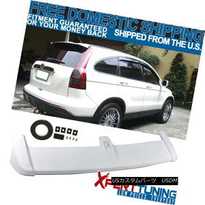 �G�A���p�[�c 07-11 Honda CR-V OE Style Trunk Roof Top Unpainted Liftgate ABS Spoiler Wing 07-11�z���_CR-V OE�X�^�C���g�����N���[�t�g�b�v���h�����t�g�Q�[�gABS�X�|�C���[�E�C���O �y���s�A���i�z