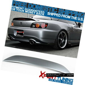 エアロパーツ 08-09 S2000 AP2 Trunk Spoiler Painted Chicane Silver Metallic # NH745M - ABS 08-09 S2000 AP2トランク・スポイラー・ペインテッド・シケインシルバー・メタリック#NH745M-ABS
