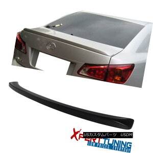 GAp[c Fit 06-13 IS250 IS350 IS F 4D 4Dr ISF Style Unpainted ABS Trunk Spoiler tBbg06-13 IS250 IS350 IS F 4D 4Dr ISFX^ChABSgNEX|C[