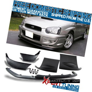 GAp[c Fit For Subaru Impreza WRX 04-05 V-Limited Side Bumper Cover + Front  Rear Lip Subaru Impreza WRX 04-05pV-SideTChop[Jo[+ Frontamp; O