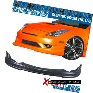 GAp[c Fits 2003-2005 Toyota Celica C1-Style Urethane Front Bumper Lip Spoiler Bodykit 2003-2005g^ZJC1X^CE^tgop[bvX|C[{fBLbg