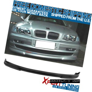 GAp[c PU Fit 99-01 BMW E46 325 328 4Door Sedan Front Bumper Lip Spoiler PU Fit 99-01 BMW E46 325 328 4DoorZ_tgop[bvX|C[