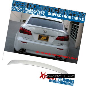 GAp[c Fit 06-13 Lexus IS250 IS350 OE Factory Roof Spoiler #1G1 Painted Tungsten Pearl tBbg06-13NTXIS250 IS350 OEt@Ng[[tX|C[1G1h^OXep[