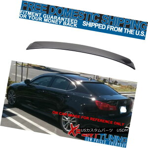 GAp[c Fit 06-13 Lexus IS250 IS350 OE Painted Roof Spoiler #8U0 Black Sapphire Pearl tBbg06-13NTXIS250 IS350 OEh[tX|C[8U0ubNTt@CAp[