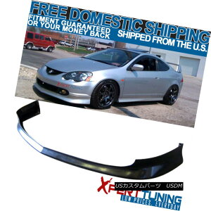 �G�A���p�[�c Urethane Fit 02-04 Acura RSX DC5 T-R Style Front Bumper Lip Spoiler Urethane Fit 02-04�A�L����RSX DC5 T-R�X�^�C���t�����g�o���p�[���b�v�X�|�C���[ �y���s�A���i�z