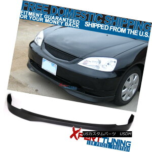 GAp[c Fits 01 02 03 Honda Civic Type R Front Bumper Lip - Polypropylene (PP) tBbg01 02 03z_VrbN^CvRtgop[bv - |vsiPPj