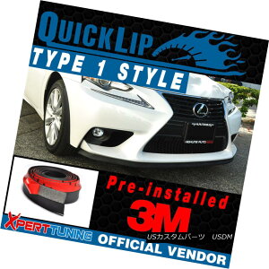 GAp[c Fit Type 1 Quick Lip Universal Front Bumper Lip Splitter Spoiler 100 Inch tBbg^Cv1NCbNbvjo[Ttgop[bvXvb^[X|C[100C`