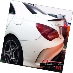 エアロパーツ Carbon Fiber Tail Trunk Lip Spoiler for 2013+ C117 CLA180 CLA200 CLA250 CLA45AMG 2013 + C117用カーボンファイバーテールトランクリップスポイラーCLA180 CLA200 CLA250 CLA45AMG
