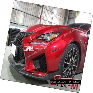 GAp[c G Style Carbon Fiber Front Bumper Lip for 2015+ LEXUS RCF RC-F CF GX^CJ[{t@Co[tgop[bv2015+ LEXUS RCF RC-F CF