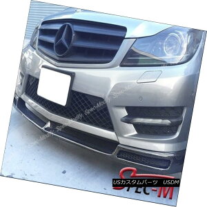 �G�A���p�[�c 2012+ W204 C204 C250 C350 B TYPE BUMPER CARBON FIBER FRONT LIP SPOILER 2012 + W204 C204 C250 C350 B�^�C�v�o���p�[�J�[�{���t�@�C�o�[�t�����g���b�v�X�|�C���[ �y���s�A���i�z