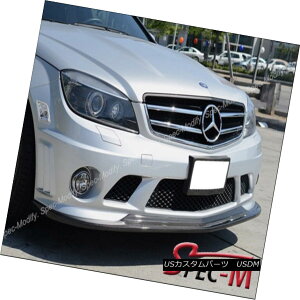�G�A���p�[�c GodHand Look Carbon Fiber Front Bumper Lip For 08-11 W204 C63AMG C63 Only CF �_�n���h���b�N�J�[�{���t�@�C�o�[�t�����g�o���p�[���b�vfor 08-11 W204 C 63 AMG C63 Only CF