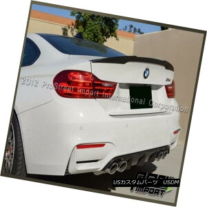 GAp[c V Style Carbon Fiber Tail Wing Spoiler Lip For BMW 2015+ F82 M4 Coupe Only VX^CJ[{t@Co[e[ECOX|C[bviBMW 2015+ F82 M4N[ŷ݁j