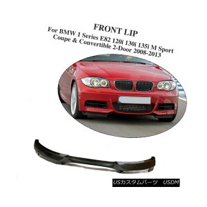 GAp[c Carbon Fiber Front Bumper Lip Fits For BMW E82 120i 135i 130i M Sport 2Door BMW E82pJ[{t@Co[tgop[bvtBbg120i 135i 130i M Sport 2Door