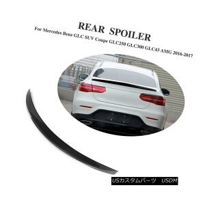 GAp[c Rear Trunk Spoiler Carbon Fiber For Benz SUV Coupe GLC250 GLC300 GLC43 AMG 16-17 㕔gNEX|C[xcSUVN[ypYf@GLC250 GLC300 GLC43 AMG 16-17
