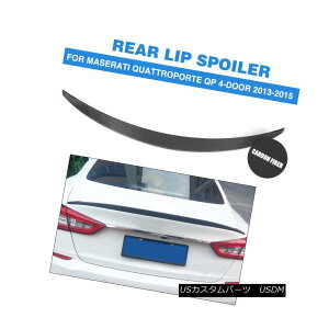 GAp[c Carbon Fiber Rear Lip Spoiler Wing Fit for Maserati Quattroporte GT Sedan 13-15 Maserati Quattroporte GTZ_pJ[{t@Co[AbvX|C[ECOtBbg13-15