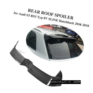 GAp[c Carbon Fiber Roof Window Wing Spoiler Fit For Audi A3 S3 Hatchback 2-Door 14-18 AEfBA3pnb`obN2hA14-18pJ[{t@Co[[tECOX|C[tBbg