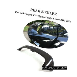 GAp[c Carbon Fiber Rear Roof Spoiler Top Wing Lip Fit for Volkswagon VW Tiguan 13-16 tHNX[QVW Tiguan 13-16pJ[{t@Co[A[tX|C[gbvEBObvtBbg