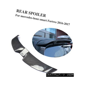 GAp[c Car Rear Roof Spoiler Wing Carbon Fiber Fit for Mercedes-Benz Smart Fortwo 16-17 ZfXxcSmart Fortwo 16-17̃J[EAE[tEX|C[EEBOEJ[{Et@Co[EtBbg