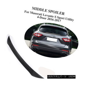 GAp[c FRP Wing Rear Middle Spoiler Fit For Maserati Levante S Sport Utility 4-D 16-17 }ZeBoeS Sport Utility 4-D 16-17pFRPEBOA~hEX|C[