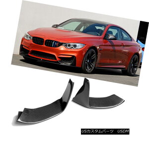 GAp[c Carbon Fiber Splitters Bumper Spoiler Lips Set For 15-17 BMW M3 M4 F80 F82 F83 J[{t@Co[Xvb^[op[X|C[̐O15-17 BMW M3M4F80 F82F83̂߂ɐݒ