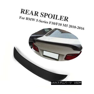 GAp[c Carbon Fiber Trunk Boot Spoiler Lip Rear Wing Fit for BMW 5 Seires F10 2010-2016 BMW 5V[YF10 2010-2016pJ[{t@Co[gNu[cX|C[bvAECOtBbg
